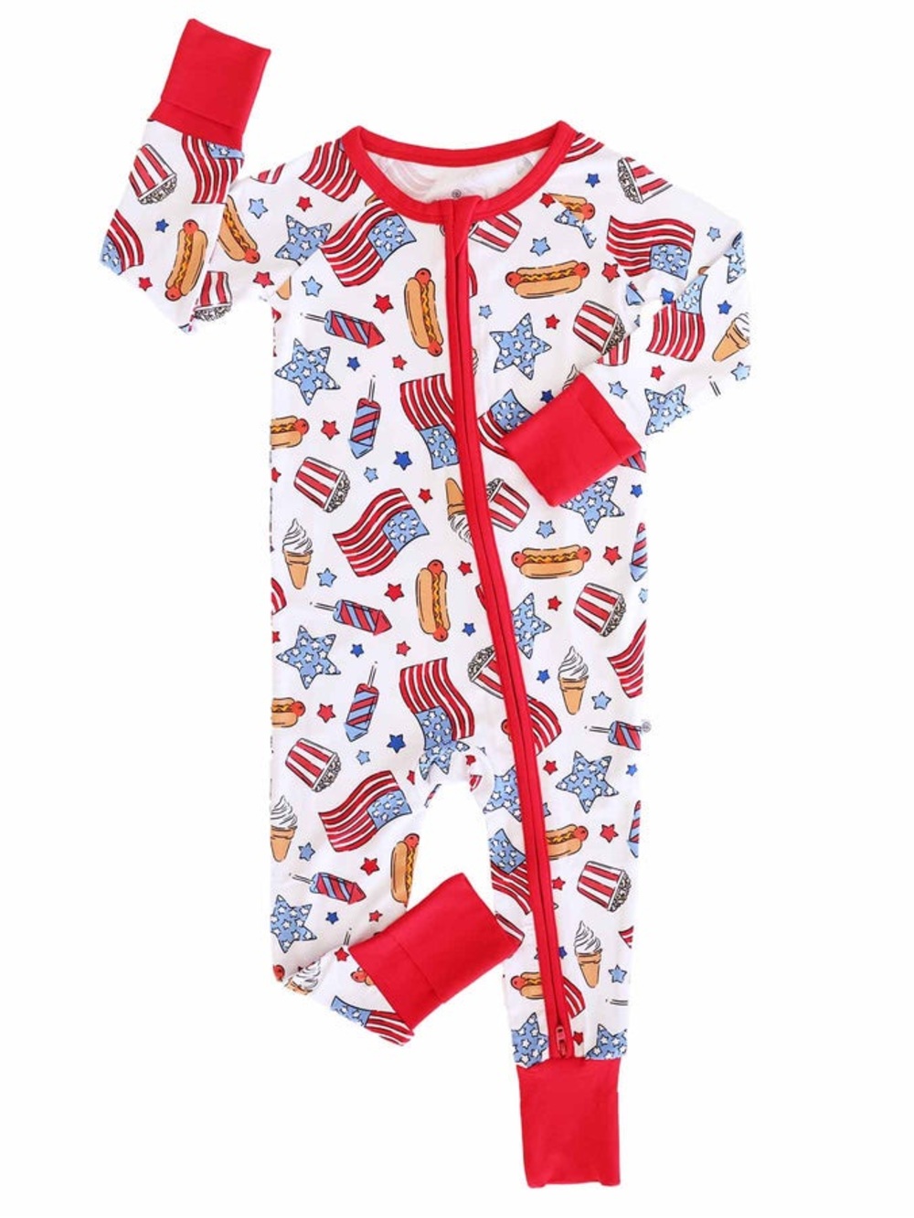 Caden Lane Party In The USA Convertible Romper 3-6 Months
